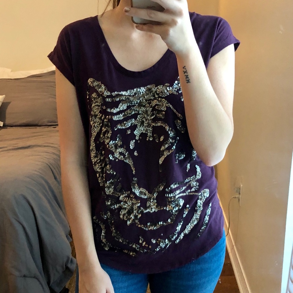 Express Plum Top